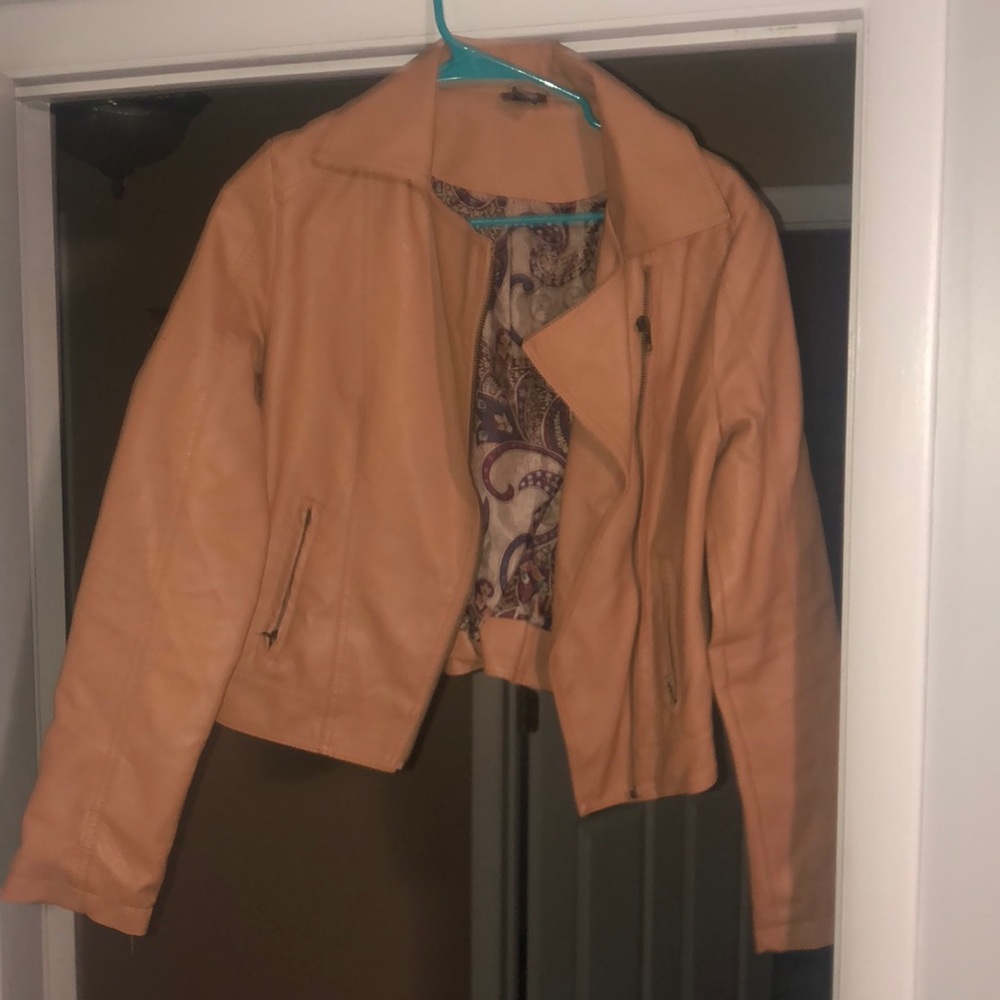 Leather jacket